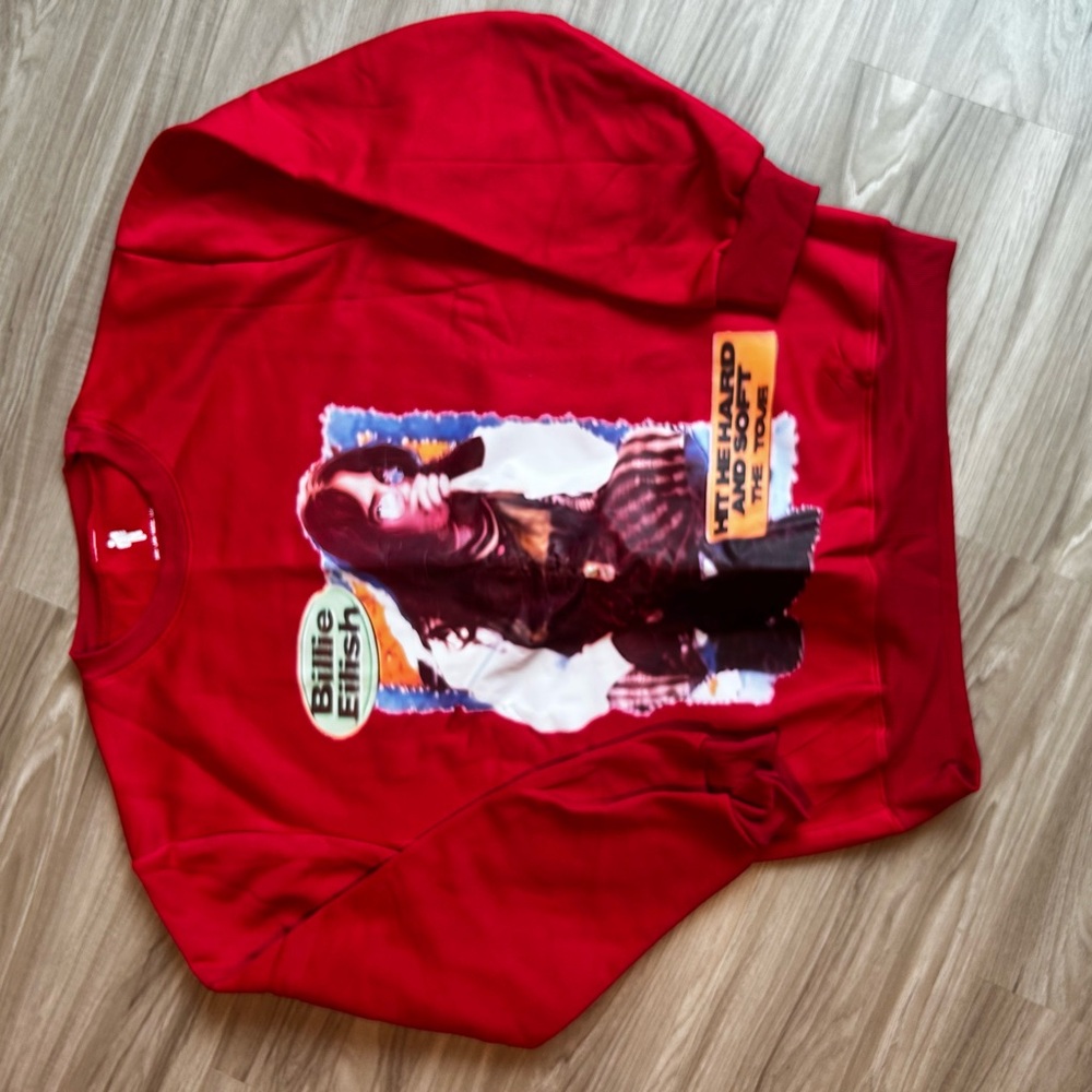Billie eilish hit me hard and soft sweatshirt